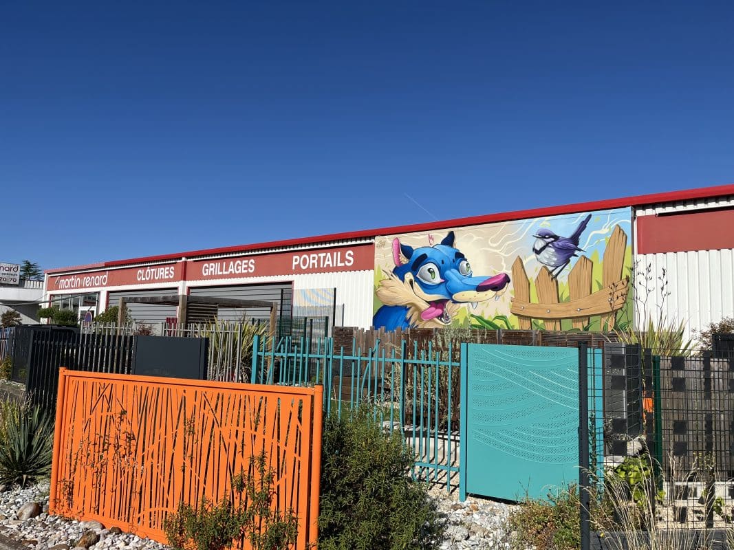 Façade entreprise Martin Renard Poitiers