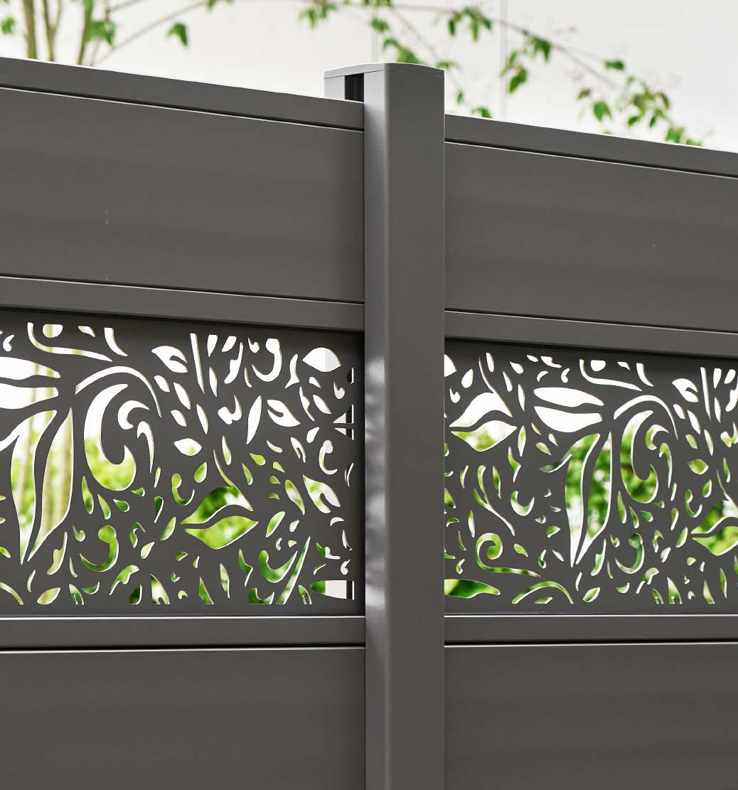 POTEAUX ALUMINIUM POUR CLÔTURE COMPOSITE ET ALUMINIUM